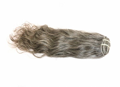 Gray Indian Bundles Wavy  - Magie Bleue Hair