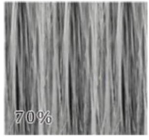 Gray Indian Bundles Wavy  - Magie Bleue Hair