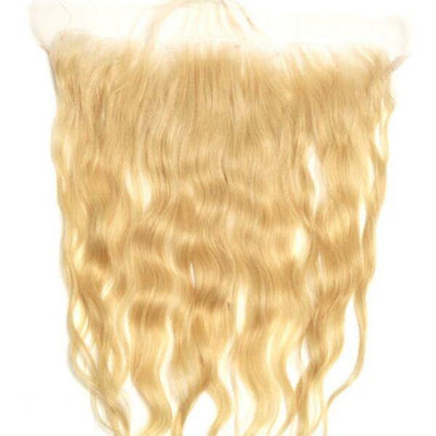 Blonde Wavy Frontal - Magie Bleue Hair
