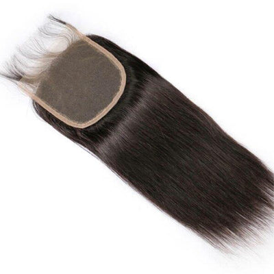 Malaysian Straight Closure - Magie Bleue Hair